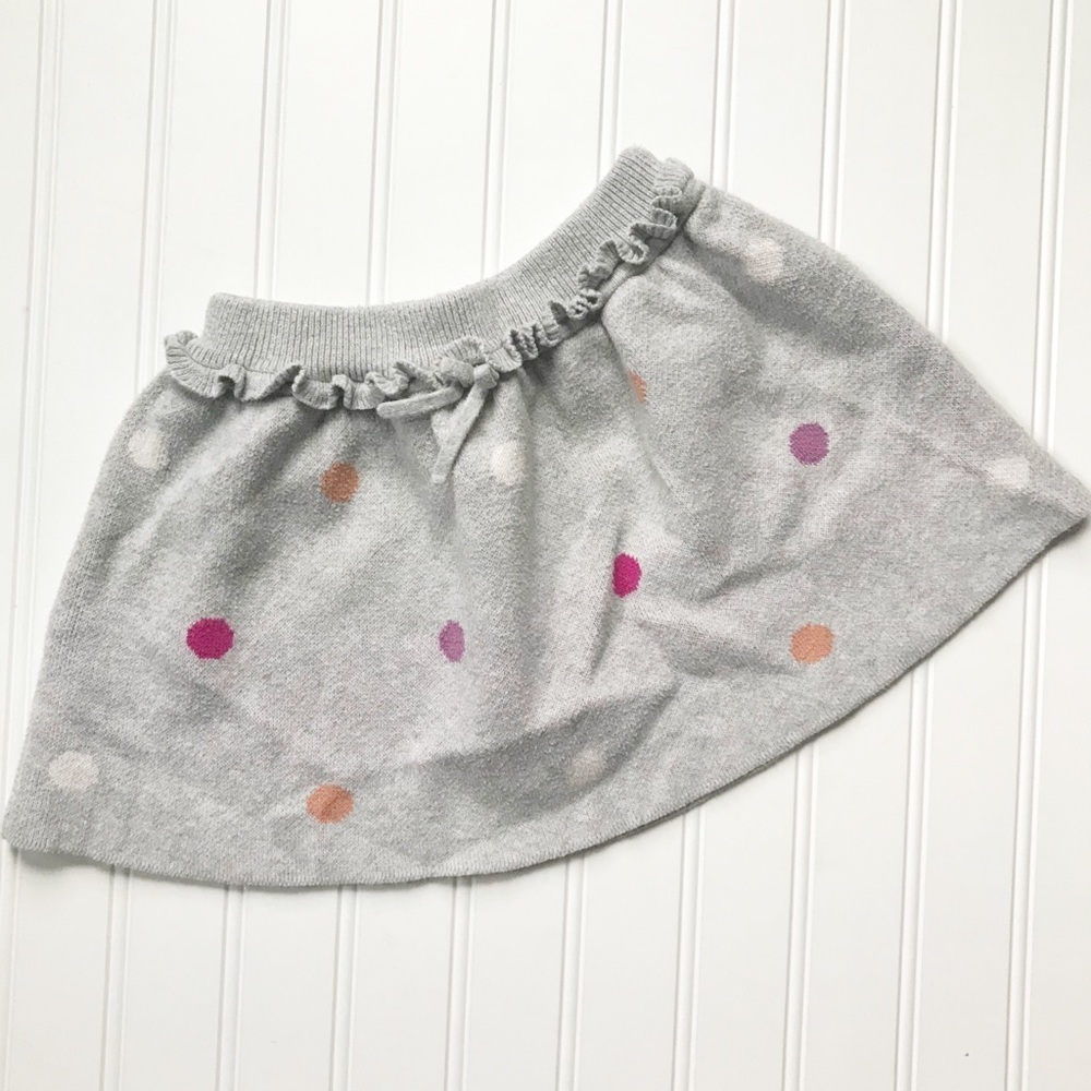 •Osh Kosh• knit polka dot skirt